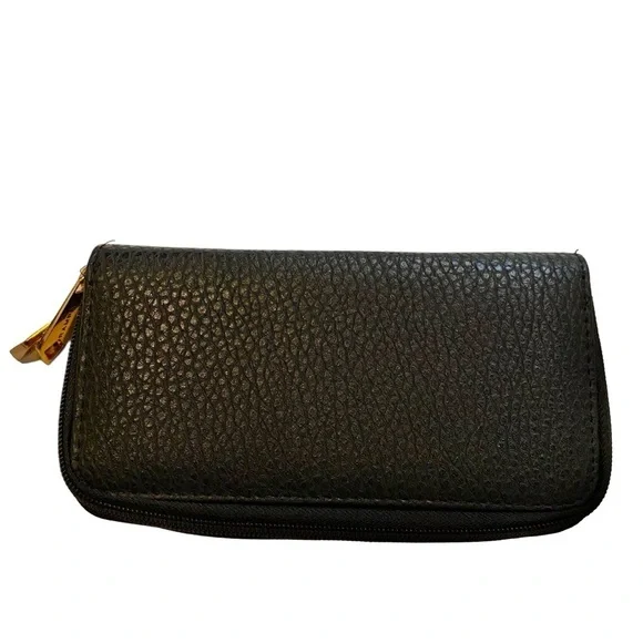 RAMPAGE Zip Around Wallet Black - Picture 2 of 8
